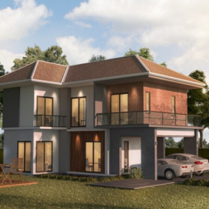 Projeto de casa térrea de alto padrão